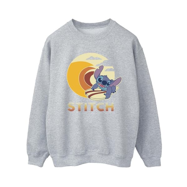 Disney Lilo & Stitch - Sweatshirt med sommarvågor för kvinnor/damer