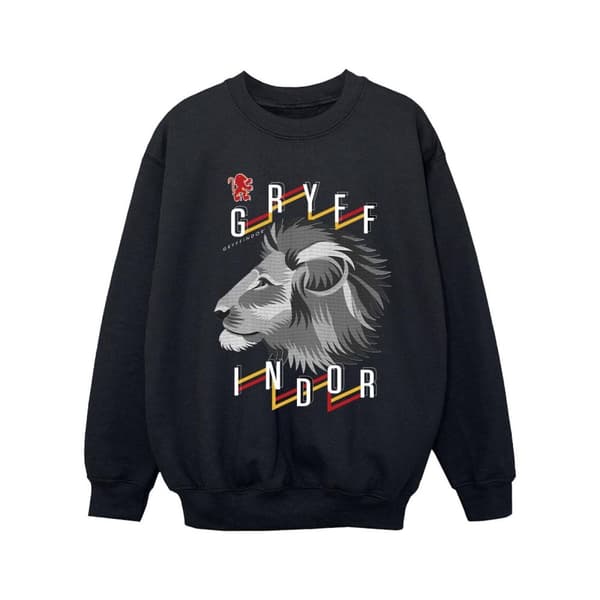 Harry Potter Girls Gryffindor Lion Icon Sweatshirt