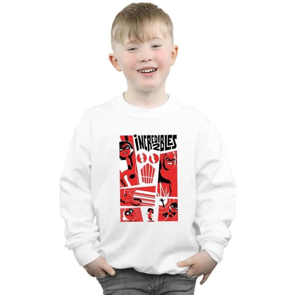 Disney Boys The Incredibles Collage Sweatshirt