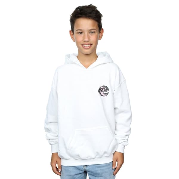 Star Wars Sweatshirt med tryck på dödsstjärnans bröst för pojkar