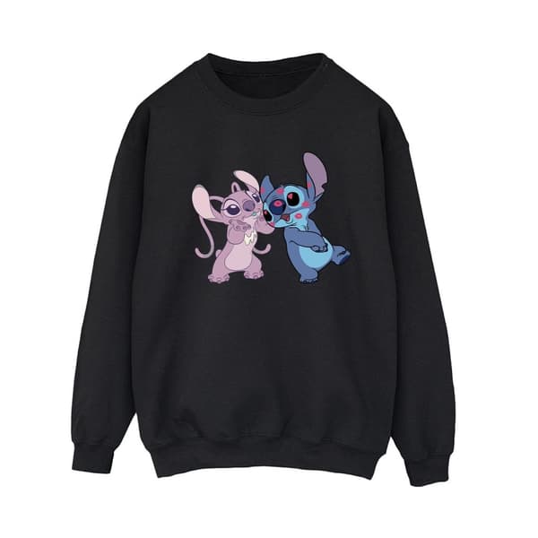 Disney Dam/Tjej Lilo & Stitch Kisses Sweatshirt