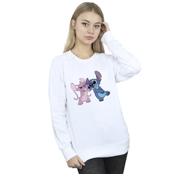 Disney Dam/Tjej Lilo & Stitch Kisses Sweatshirt