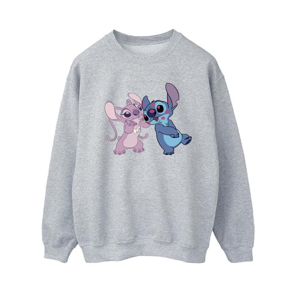 Disney Dam/Tjej Lilo & Stitch Kisses Sweatshirt