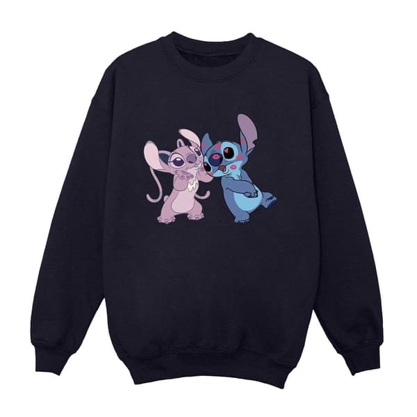 Disney Dam/Tjej Lilo & Stitch Kisses Sweatshirt