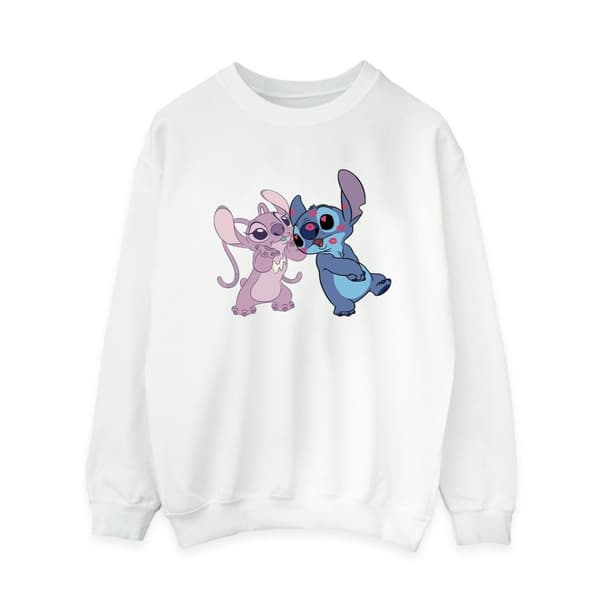 Disney Dam/Tjej Lilo & Stitch Kisses Sweatshirt