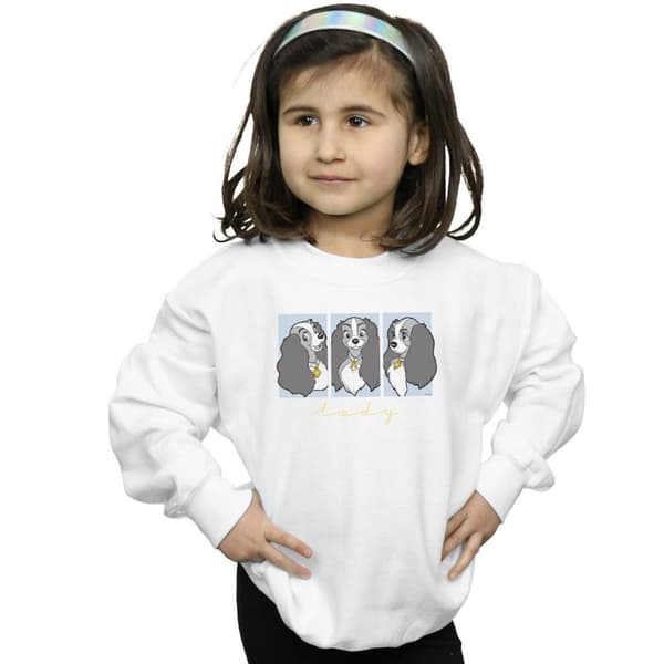 Disney Girls Lady And The Tramp Lady Frames Sweatshirt