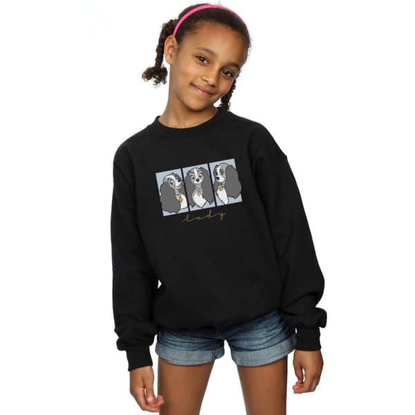 Disney Girls Lady And The Tramp Lady Frames Sweatshirt