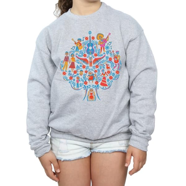 Disney Sweatshirt med Coco-trädmönster för flickor