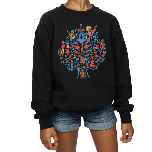 Disney Sweatshirt med Coco-trädmönster för flickor