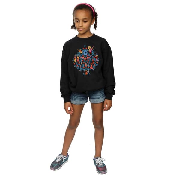 Disney Sweatshirt med Coco-trädmönster för flickor