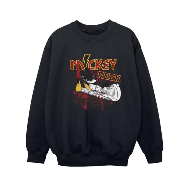 Disney Musse Pigg Smash Gitarr Rock Sweatshirt för pojkar
