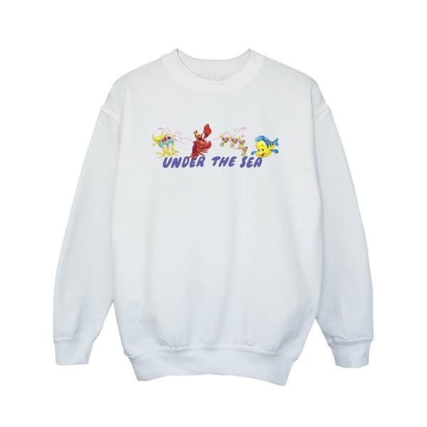 Disney Girls The Little Mermaid Under The Sea Sweatshirt