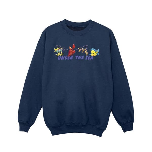 Disney Girls The Little Mermaid Under The Sea Sweatshirt