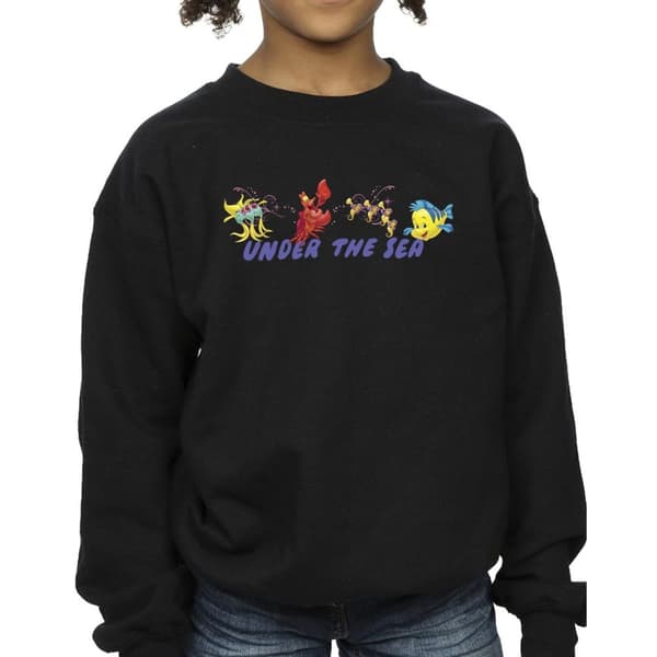Disney Girls The Little Mermaid Under The Sea Sweatshirt