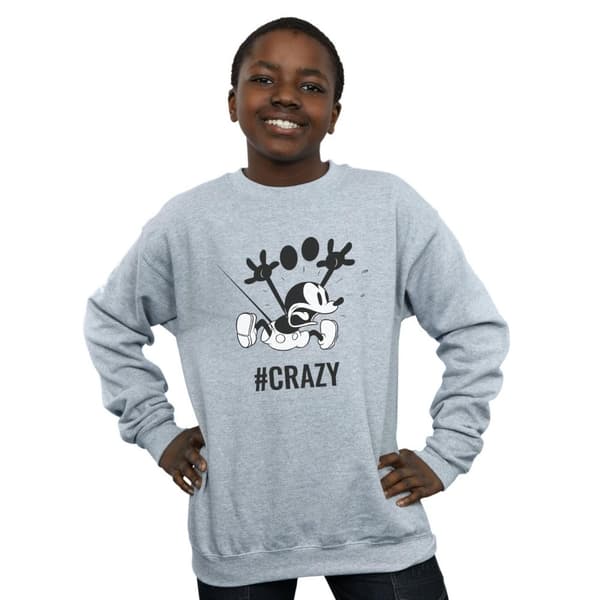 Disney Musse Pigg #Crazy Sweatshirt - pojkar