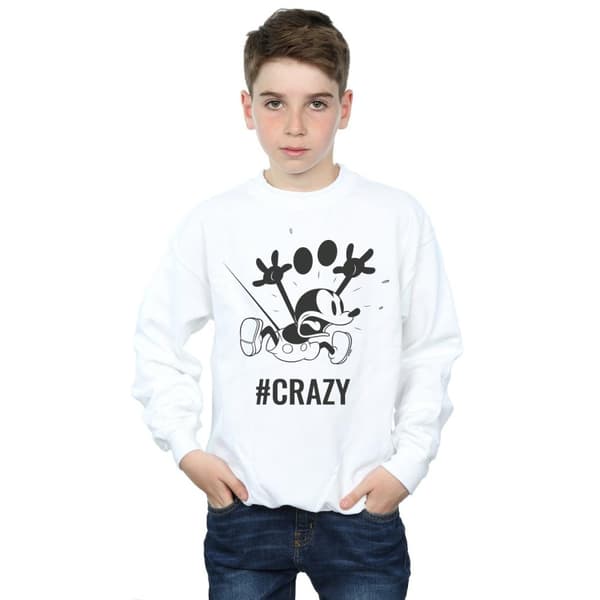 Disney Musse Pigg #Crazy Sweatshirt - pojkar