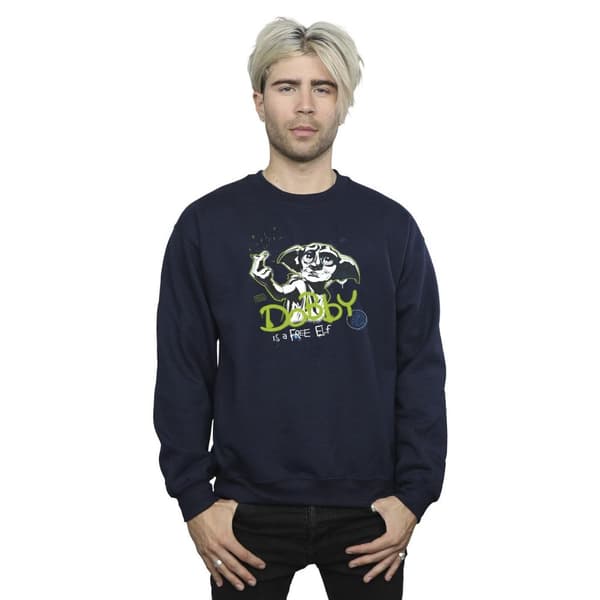 Harry Potter Mens Dobby A Free Elf Sweatshirt