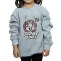 Miniatyrbild 3 av 5: Looney Tunes Sweatshirt med Bugs Bunny-cirkellogotyp för flickor