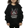 Miniatyrbild 3 av 5: Looney Tunes Sweatshirt med Bugs Bunny-cirkellogotyp för flickor