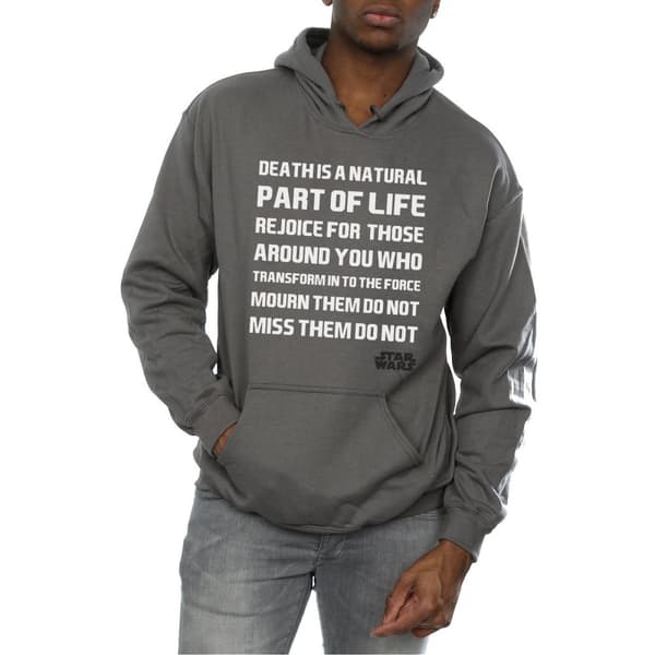 Star Wars Mens Mourn Them Do Not Hoodie