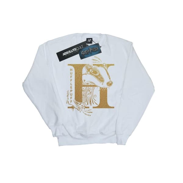Harry Potter Hufflepuff Glitter Sweatshirt - dam/dam