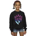 Miniatyrbilde 2 av 4: Disney Girls Descendants Pink Crown Sweatshirt