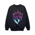 Miniatyrbilde 1 av 4: Disney Girls Descendants Pink Crown Sweatshirt