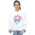 Miniatyrbilde 2 av 4: Disney Girls Descendants Pink Crown Sweatshirt