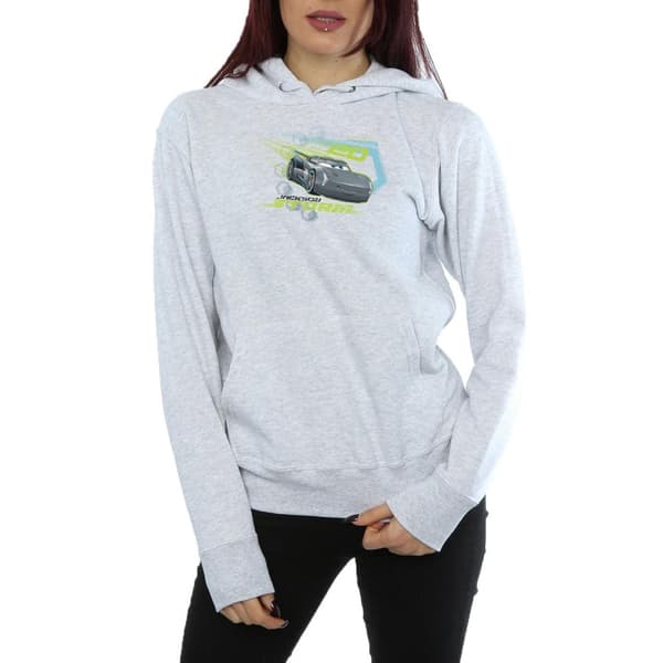 Disney Womens/Ladies Cars Jackson Storm Hoodie