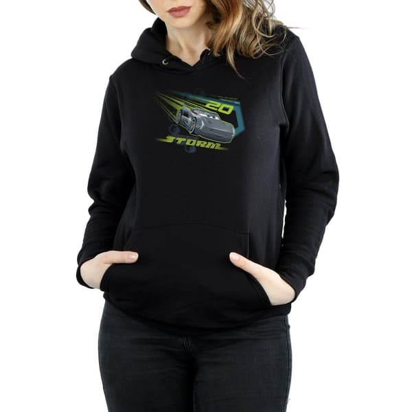 Disney Womens/Ladies Cars Jackson Storm Hoodie