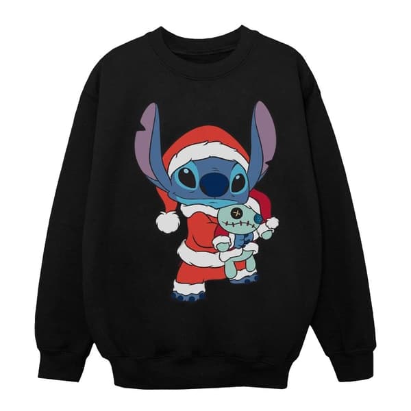 Disney Lilo And Stitch Stitch-jultröja för flickor