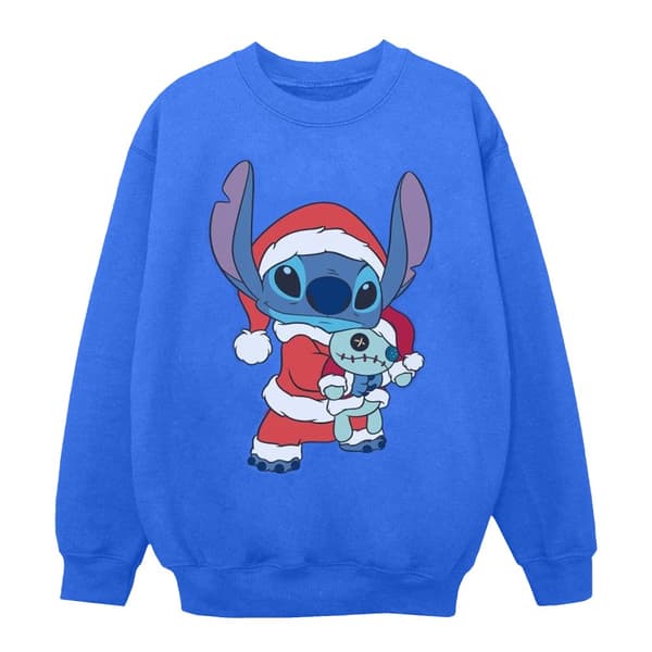 Disney Lilo And Stitch Stitch-jultröja för flickor