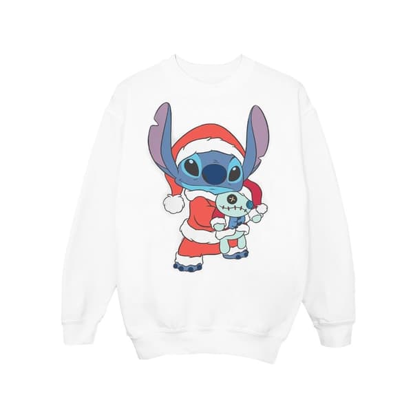 Disney Lilo And Stitch Stitch-jultröja för flickor
