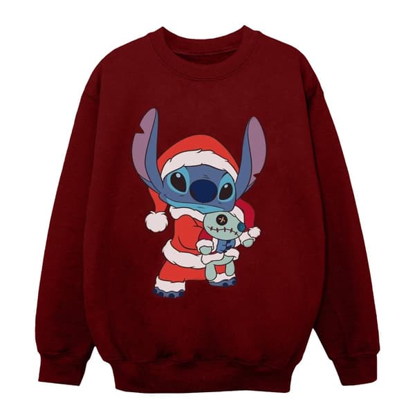 Disney Lilo And Stitch Stitch-jultröja för flickor