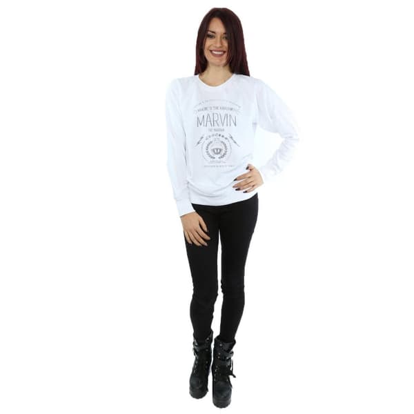 Looney Tunes Womens/Ladies Marvin The Martian Where´s The Kaboom Sweatshirt