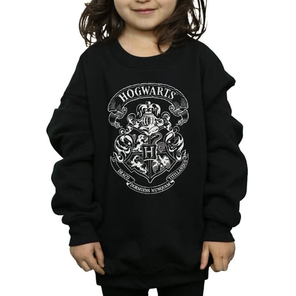 Harry Potter Sweatshirt med Hogwarts-emblem för flickor