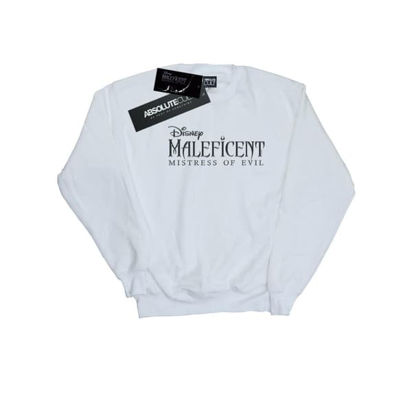 Disney Girls Maleficent Mistress Of Evil Logo Sweatshirt