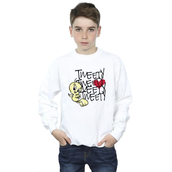 Looney Tunes Tweety Love Heart-tröja för pojkar