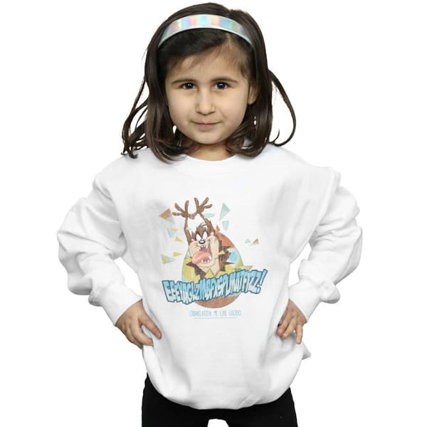 Looney Tunes Girls Taz Me Like Easter Sweatshirt