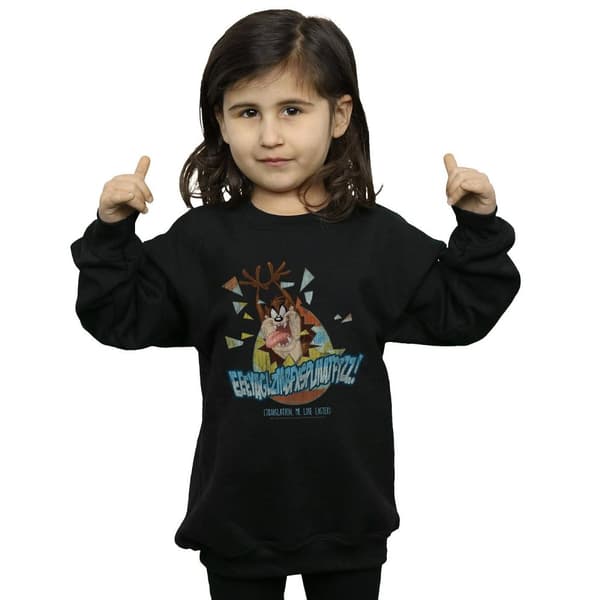 Looney Tunes Girls Taz Me Like Easter Sweatshirt