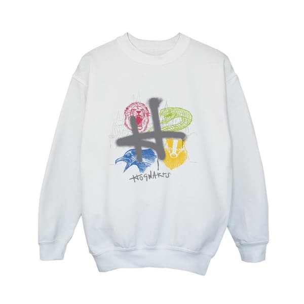Harry Potter Emblem H Spray - Sweatshirt för pojkar