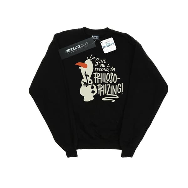 Disney Girls Frozen 2 Olaf Philosophizing Sweatshirt