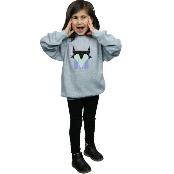 Disney Sweatshirt med alfabetet M för Maleficent