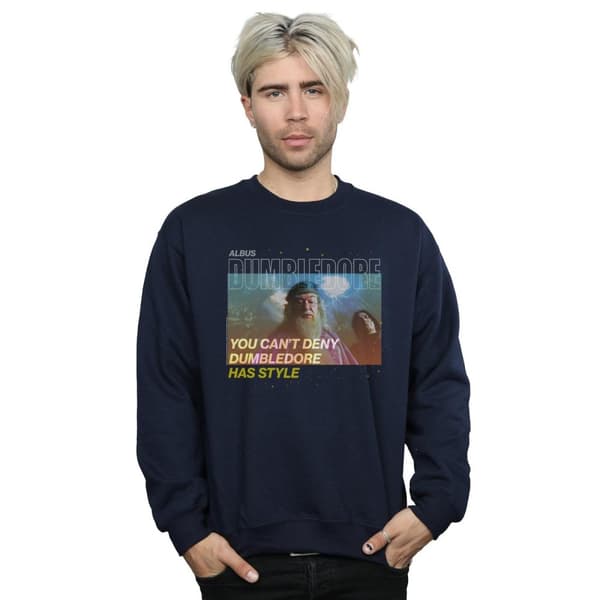 Harry Potter Mens Dumbledore Style Sweatshirt