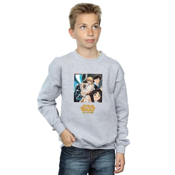 Star Wars Boys Anime Poster Sweatshirt