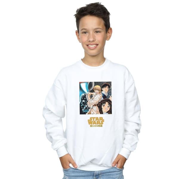 Star Wars Boys Anime Poster Sweatshirt