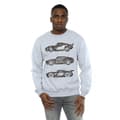 Miniatyrbilde 2 av 5: Disney Mens Cars Text Racers Sweatshirt
