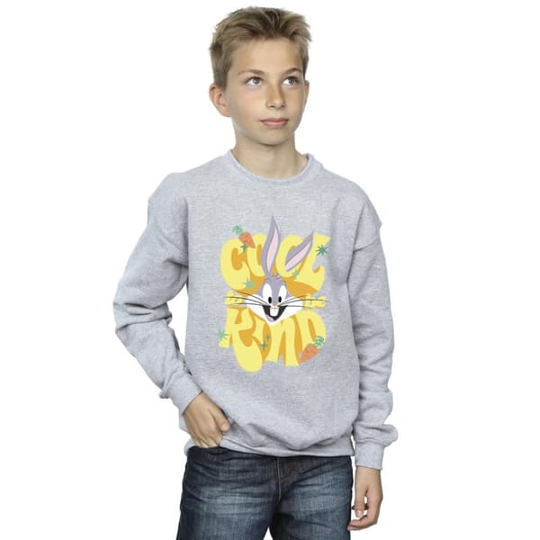 Looney Tunes Boys Bugs Cool To Be Kind Sweatshirt