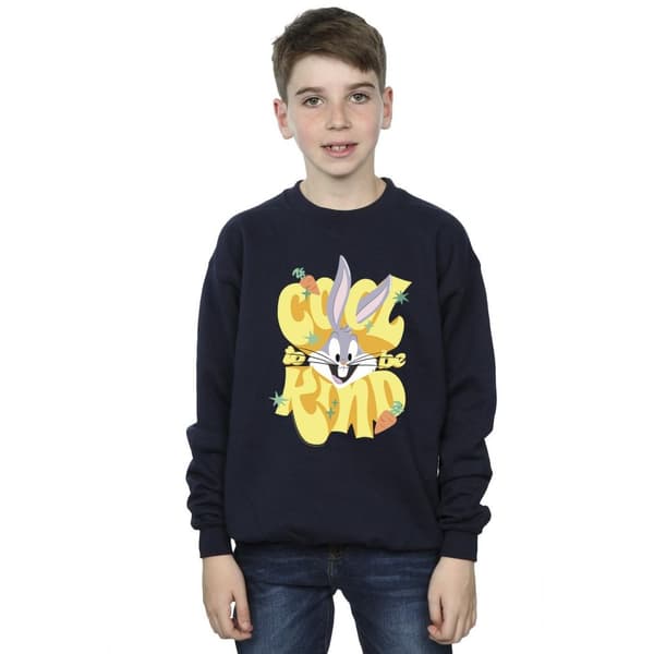 Looney Tunes Boys Bugs Cool To Be Kind Sweatshirt