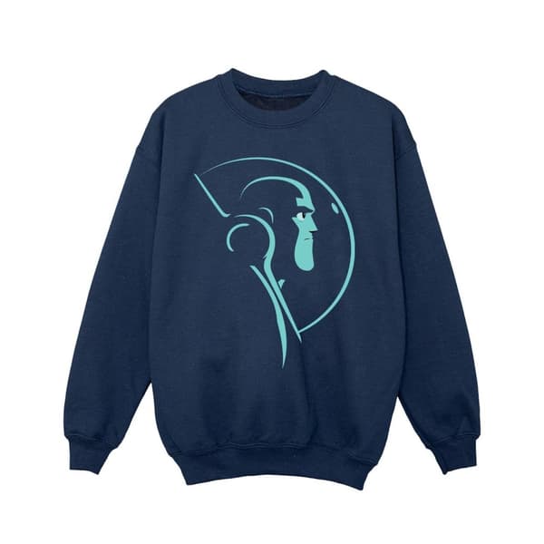 Disney Girls Lightyear Space Helmet Stare Sweatshirt
